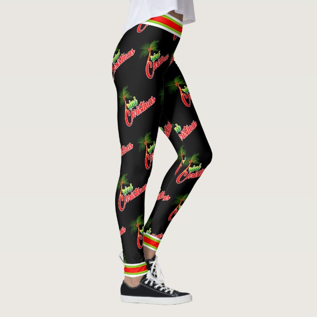 Trini Christmas Leggings (Right)