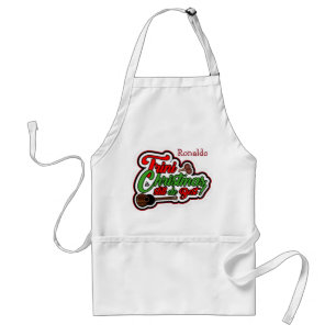 Trini Christmas (Your Name) Standard Apron