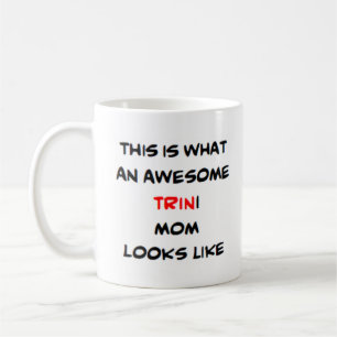 trini mum, awesome coffee mug
