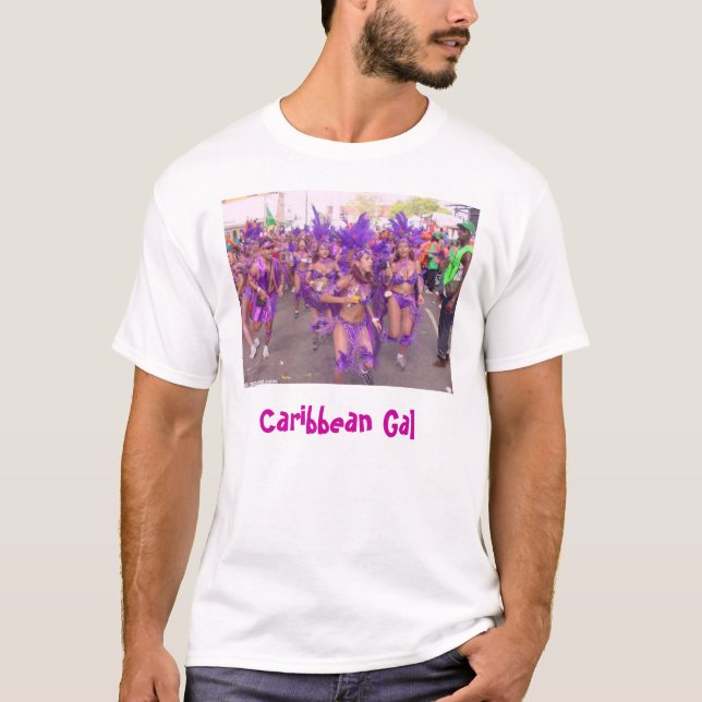 trinicarn58, Caribbean Gal T-Shirt (Front)