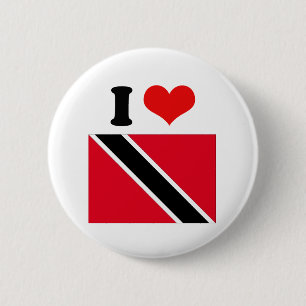 Trinidad and Tobago 6 Cm Round Badge