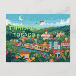 Trinidad and Tobago an island country Postcard