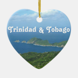 Trinidad and Tobago Ceramic Tree Decoration