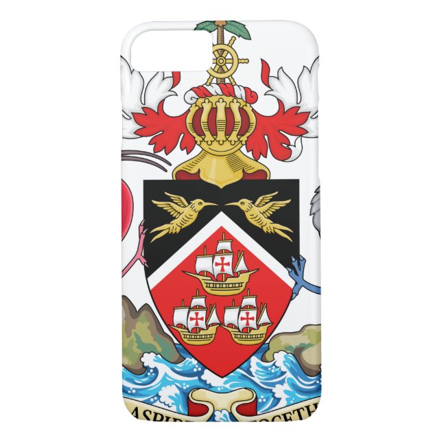 Trinidad and Tobago Coat of Arms Case-Mate iPhone Case (Back)