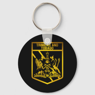 Trinidad and Tobago Emblem Key Ring