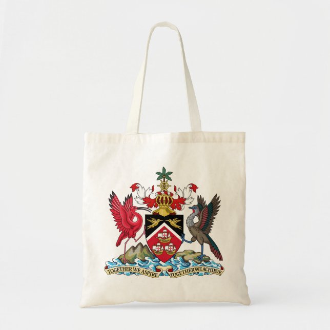 trinidad and tobago emblem tote bag (Front)
