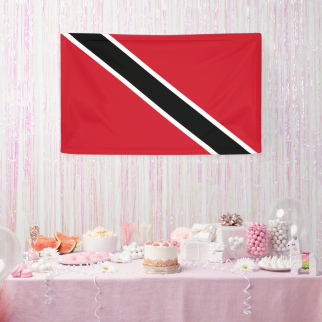 Trinidad and Tobago flag Banner (Party)