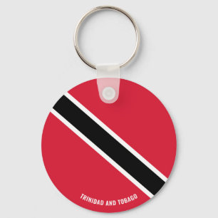 Trinidad and Tobago Flag Charming Patriotic Key Ring