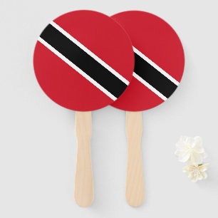 Trinidad and Tobago flag Hand Fan