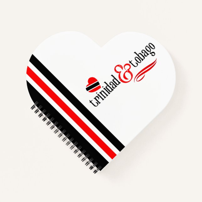Trinidad and Tobago Flag Notebook (Front)