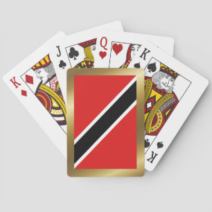 Trinidad and Tobago Flag Playing Cards