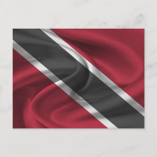 Trinidad and Tobago Flag Postcard