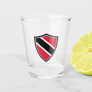 Trinidad and Tobago flag Shot Glass