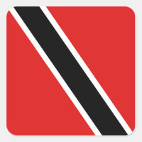 Trinidad and Tobago Flag Sticker