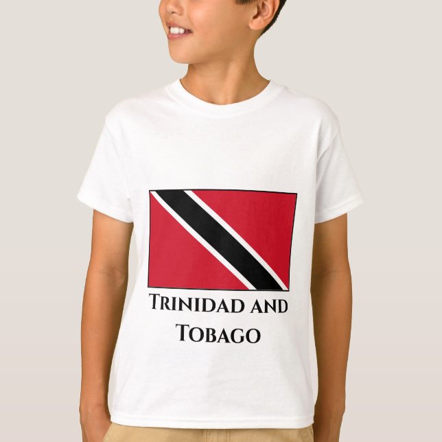 Trinidad and Tobago Flag T-Shirt (Front)