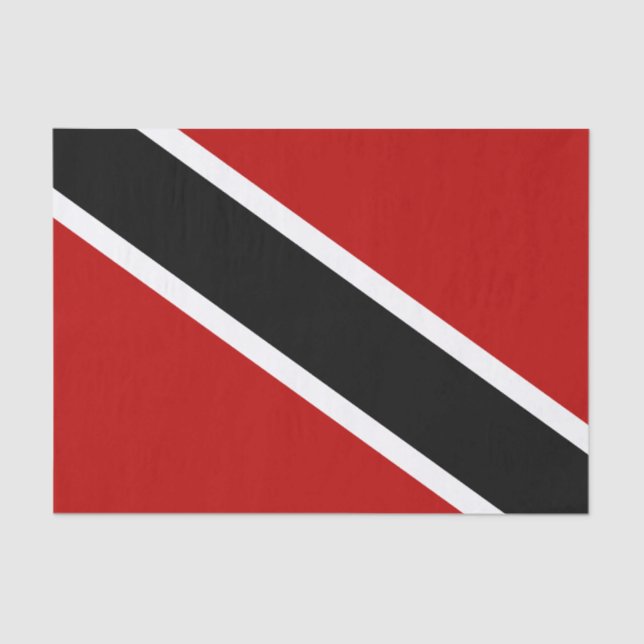 Trinidad and Tobago Flag Tissue Paper (Front)