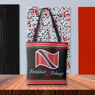 Trinidad and Tobago Flag Tote Bag