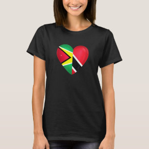 Trinidad and Tobago Flag Trini Guyana Guyanese Fla T-Shirt