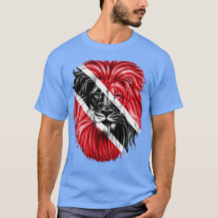 Trinidad and Tobago flag Trinidad and Tobago lion T-Shirt