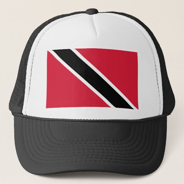 Trinidad and Tobago Flag Trucker Hat (Front)