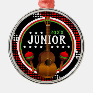 Trinidad and Tobago Flag - Your Name / Year Metal Tree Decoration