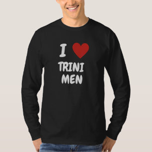 Trinidad And Tobago I Love Trini Men Pride Flag D T-Shirt
