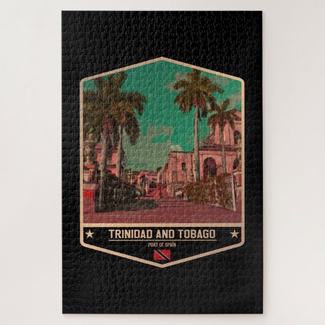 Trinidad and Tobago Jigsaw Puzzle (Vertical)