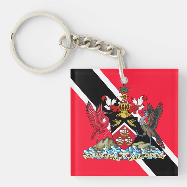 Trinidad and Tobago Key Ring (Front)