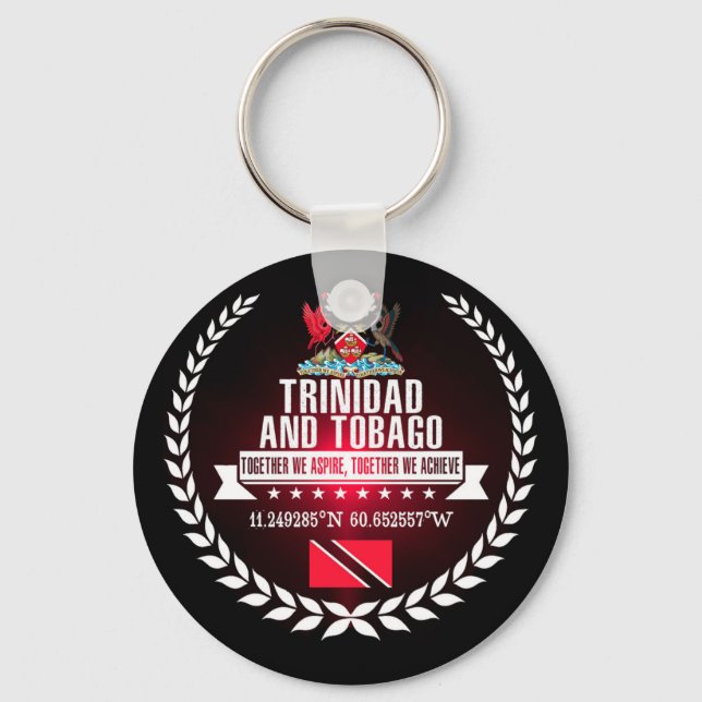 Trinidad and Tobago Key Ring (Front)