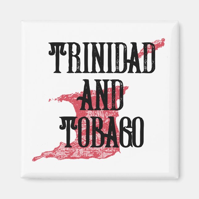 Trinidad and Tobago Magnet (Front)