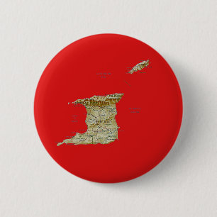 Trinidad and Tobago Map Button