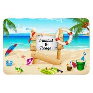 Trinidad and Tobago Maracas Bay Magnet