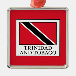 Trinidad and Tobago Metal Tree Decoration