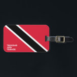 Trinidad and Tobago National Flag Patriotic Luggage Tag<br><div class="desc">Trinidad and Tobago National Flag Patriotic Luggage Tag with the Trinidad and Tobago flag printed over the one side of the tag. Country name written with the vibrant font is integrated in the design on the bottom. Text is fully customisable using "Customise it!" feature. Other side of the tag is...</div>