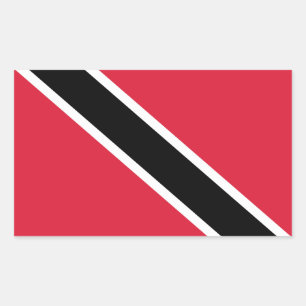 Trinidad and Tobago Rectangular Sticker