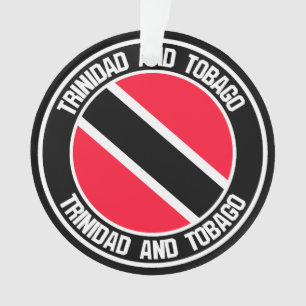 Trinidad and Tobago  Round Emblem Ornament