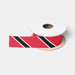 Trinidad and Tobago Satin Ribbon