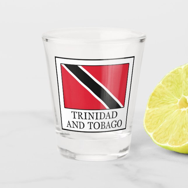 Trinidad and Tobago Shot Glass (Front)