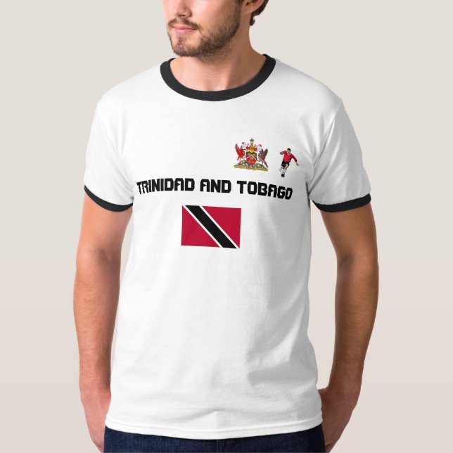 TRINIDAD AND TOBAGO SOCCER SUPPORTER T-SHIRT (Front)
