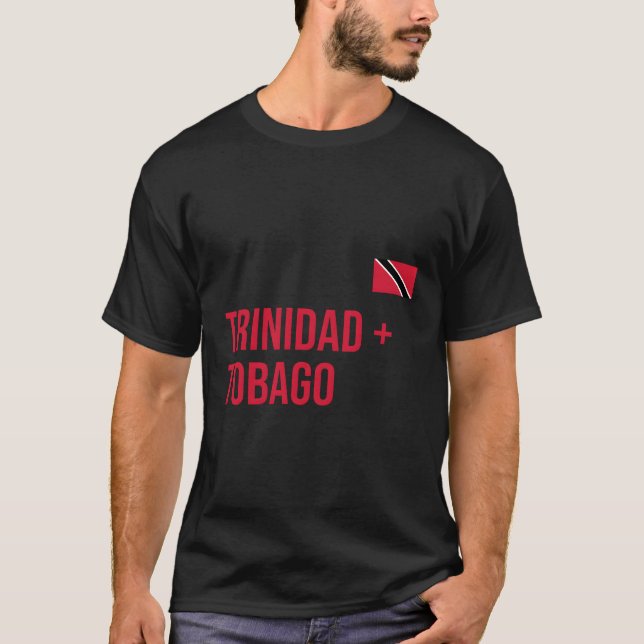 Trinidad And Tobago Sports Soccer Football Athleti T-Shirt (Front)