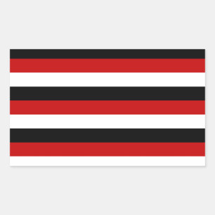 Trinidad and Tobago Yemen flag stripes Rectangular Sticker