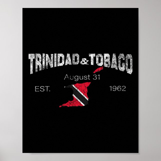 Trinidad And Tobygo Independence Day  Poster (Front)