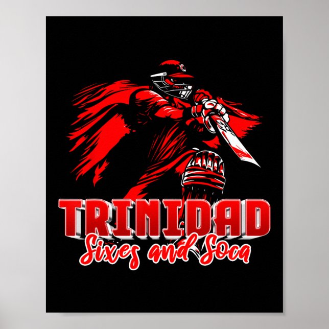 Trinidad And Togo Cricket T20 - Sixes And Soca  Poster (Front)