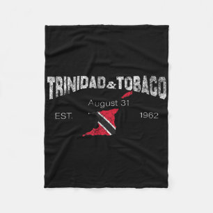 Trinidad And Togo Independence Day  Fleece Blanket