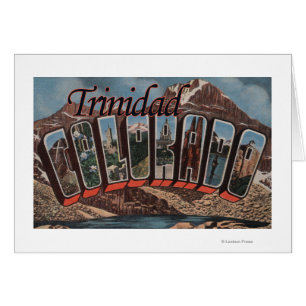 Trinidad, Colorado - Large Letter Scenes