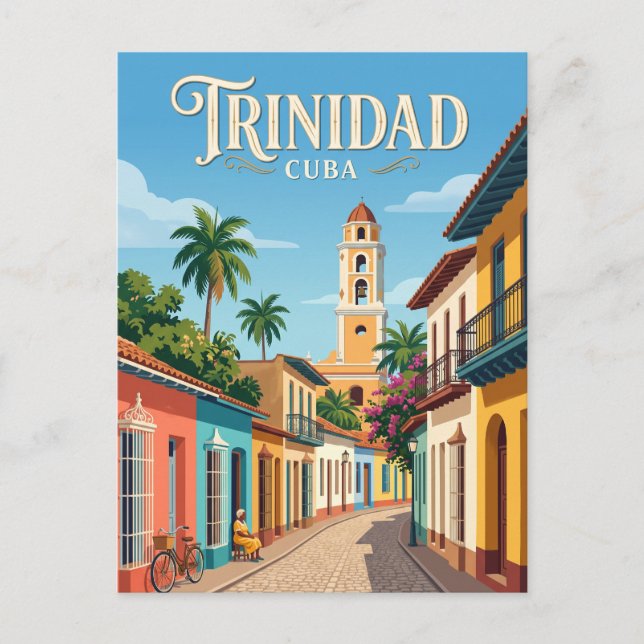 Trinidad Cuba Postcard (Front)
