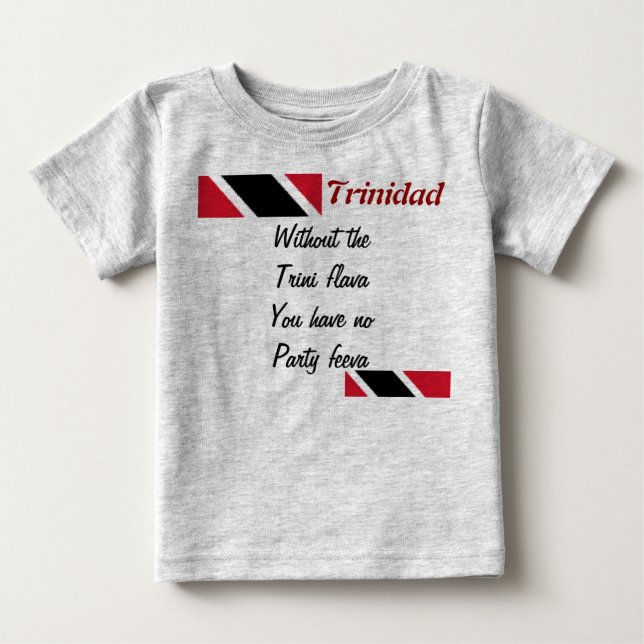Trinidad festival baby t-shirts (Front)