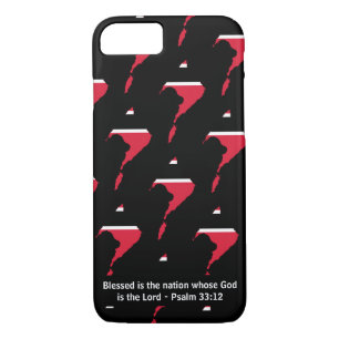 TRINIDAD FLAG Customisable Christian Scripture Case-Mate iPhone Case