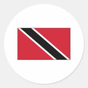 Trinidad FLAG International Classic Round Sticker