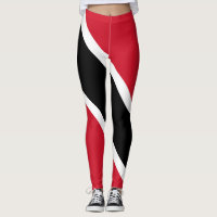 Trinidad flag leggings